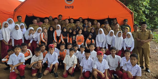 Pemkab Ajukan Pembangunan Sekolah Baru SDN Tamberu 2, Siswa Belajar di Tenda Darurat