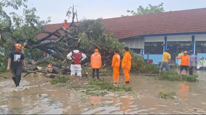 BPBD Sampang Imbau Masyarakat Siaga Hadapi Angin Kencang dan Hujan Deras