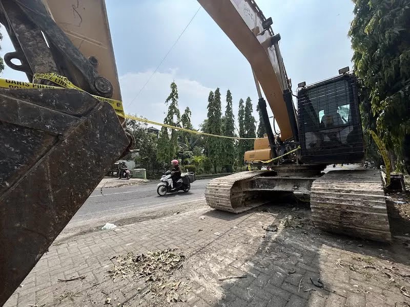 Polisi Sita 2 Ekskavator di Bangkalan, Diduga Lakukan Aktivitas Galian C Ilegal