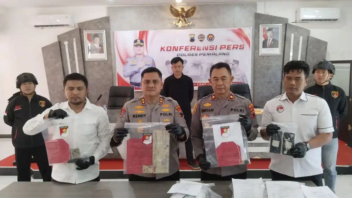 Gempur Jaringan Narkoba, Polres Pemalang Ringkus Tiga Pengedar Sabu Lintas Wilayah