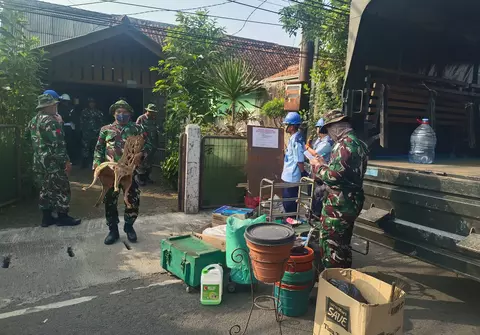 Pengosongan paksa lahan oleh aparat TNI AD di Lenteng Agung berujung kekerasan hingga dugaan represif dengan pemutusan sepihak akses air serta listrik.
