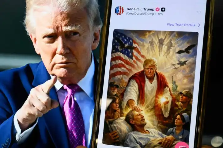 Viral dan Dihujat, Donald Trump Hapus Gambar AI Dirinya Mirip Yesus