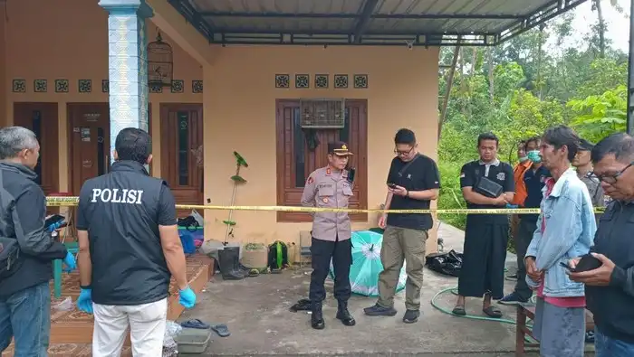 Tragis, Pria di Bantul Tewas Ditebas Parang di Hadapan Anak-Istri Saat Terlelap