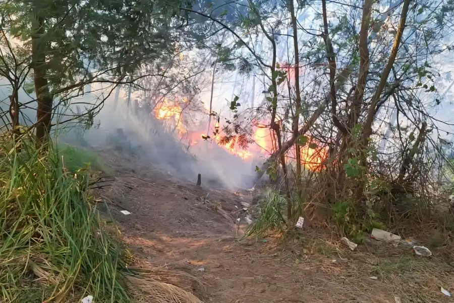 Karhutla Gunung Ijen Kian Meluas hingga Mendekati Area Bibir Kawah