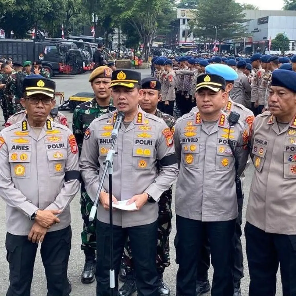 Bawa Flare hingga Bom Molotov, 21 Orang Diamankan Jelang Demo Jakarta