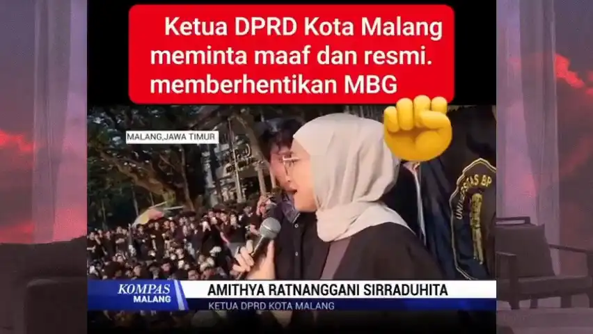 Pernyataan Hentikan Makan Bergizi Gratis Viral, DPRD Kota Malang Tegaskan Bukan Keputusan Lembaga