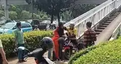Terduga Penjambret Ditangkap Usai Dikejar Pengemudi Ojol di Kawasan Slipi