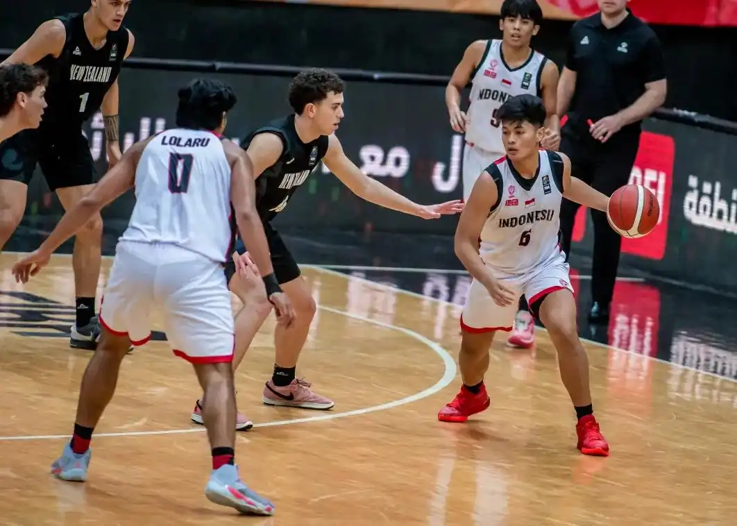 Indonesia Gagal Lolos ke FIBA Asia Cup U18 2026 Usai Tumbang dari Filipina