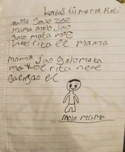 Surat Terakhir Siswa SD Di NTT yang Tewas Karena Tak Mampu Beli Buku dan Pena