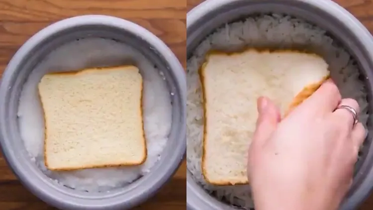 Nasi Kebanyakan Air? Jangan Panik, Ini Rahasia Selembar Roti Bisa Jadi Penyelamat Nasi Lembek!