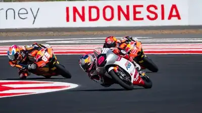 Veda Ega Pratama Finis Keenam di Moto3 Mandalika 2026, Naik ke Posisi 7 Klasemen