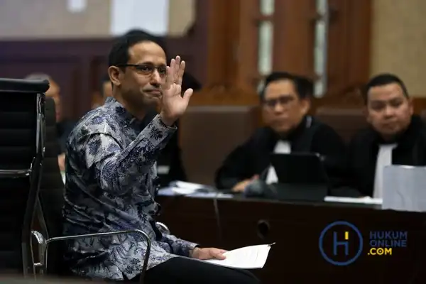 Bacakan Pledoi Kasus Chromebook, Nadiem Makarim Sampaikan Terima Kasih ke Prabowo hingga Megawati
