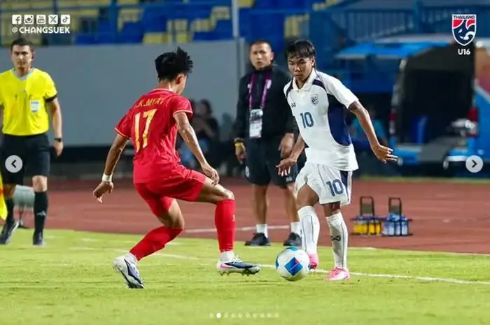 Thailand U-17 Tumbang dari Myanmar, Terancam Gagal ke Semifinal Piala AFF U-17 2026