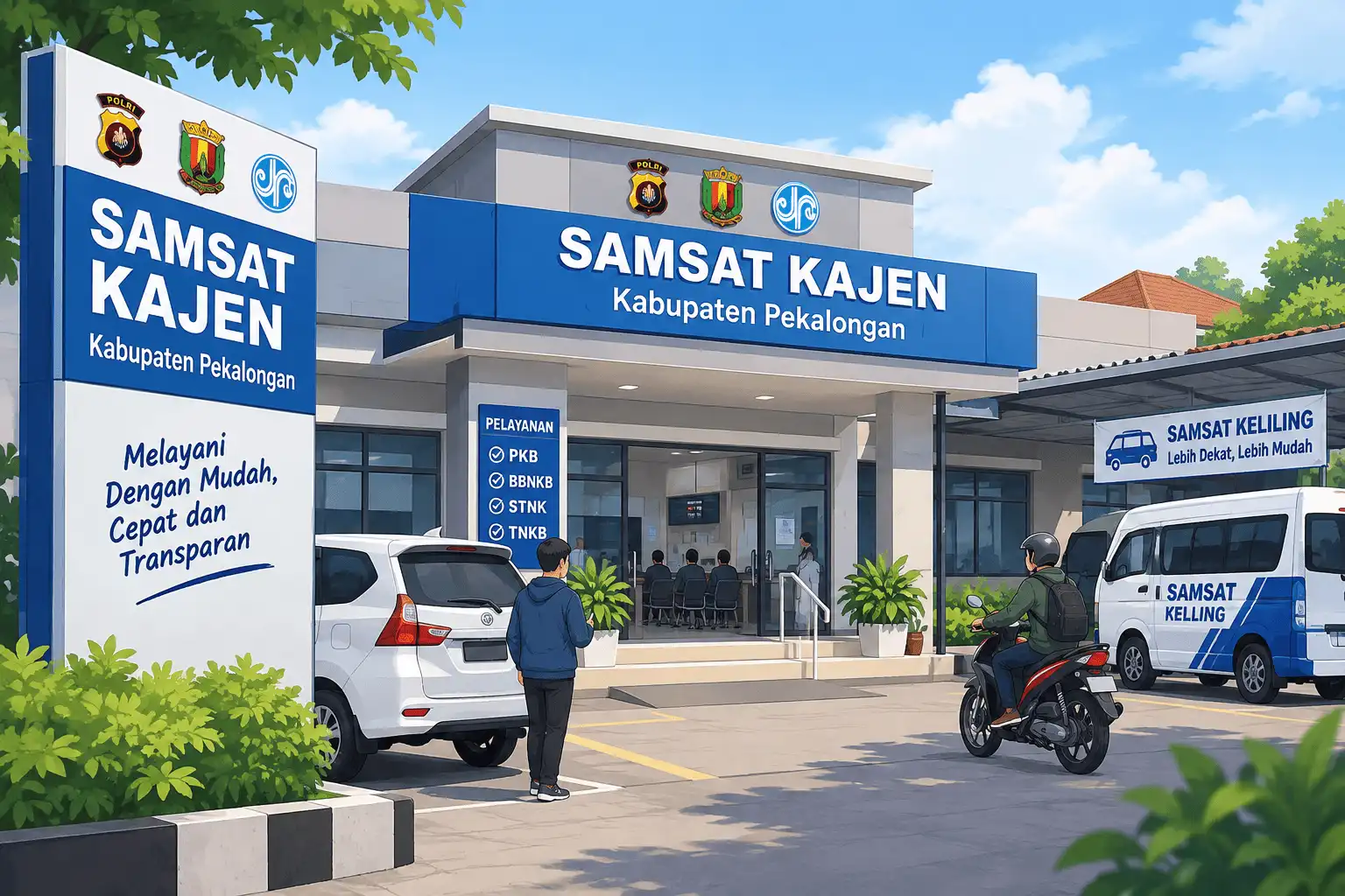 Samsat Kajen Bebaskan Denda Pajak Kendaraan hingga 28 Desember 2026