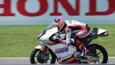 Veda Ega Tembus Q2 Moto3, Melesat di Menit Akhir Sesi Practice