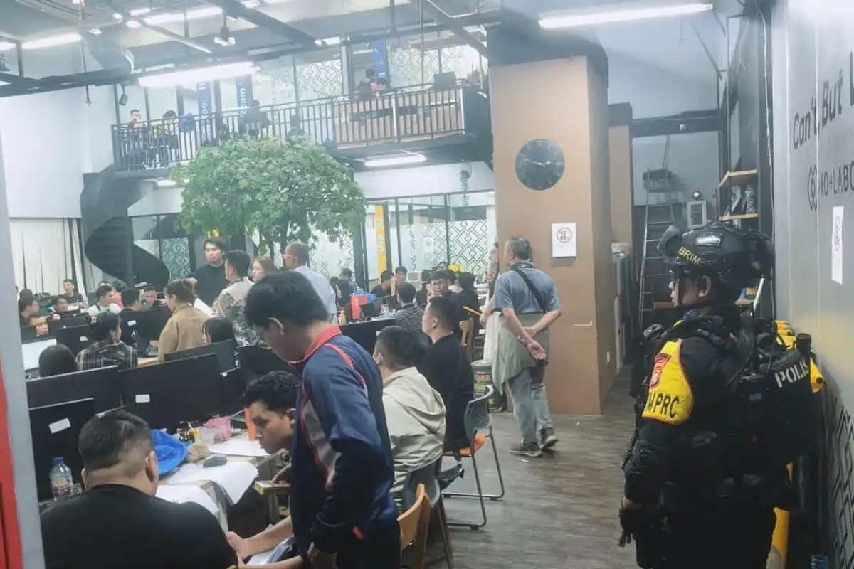 Gerebek Hayam Wuruk, Polri Temukan Markas Judi Modern Berkedok Gedung Perkantoran