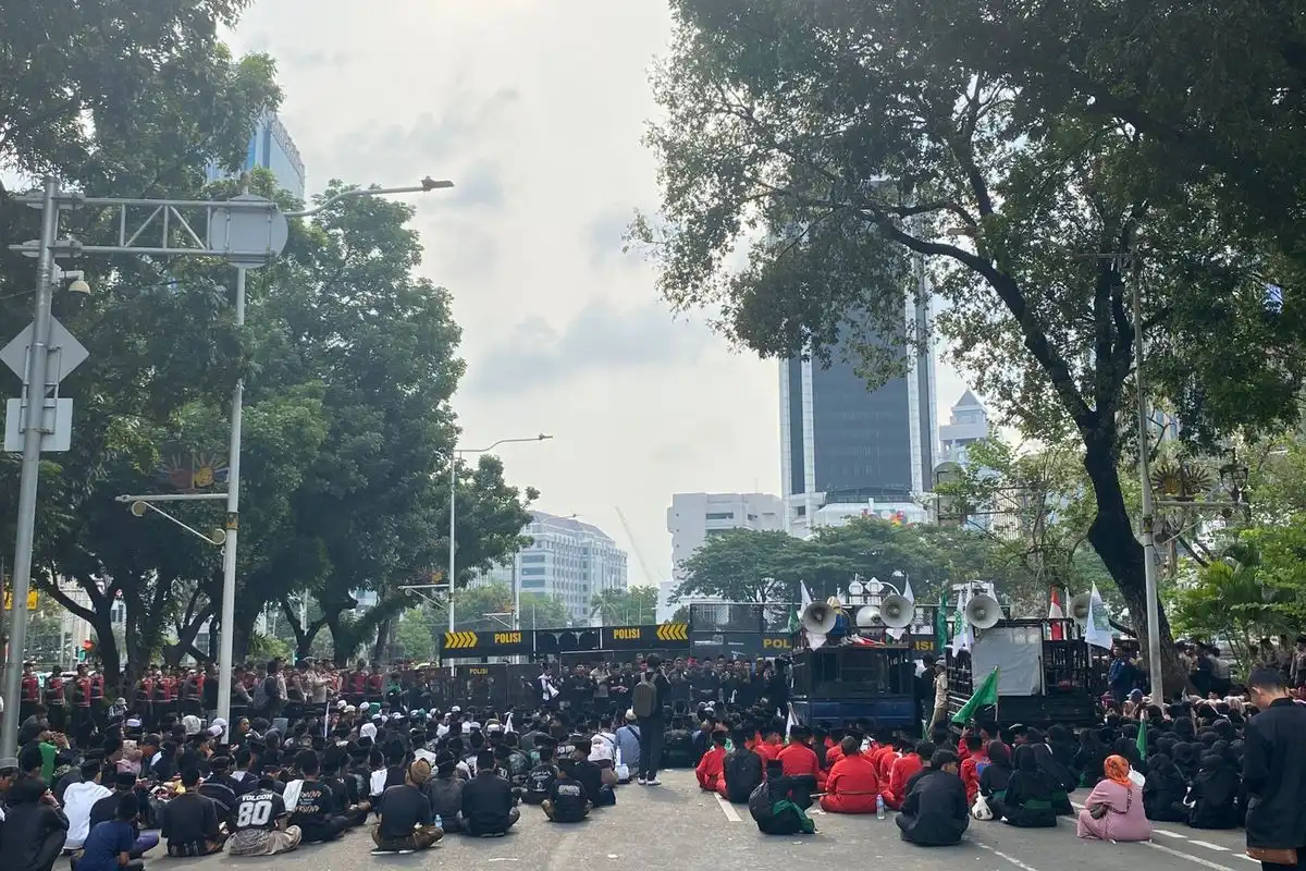 Jakarta Pusat Siaga! 706 Personel Gabungan Dikerahkan Amankan Demo Mahasiswa Hari Ini