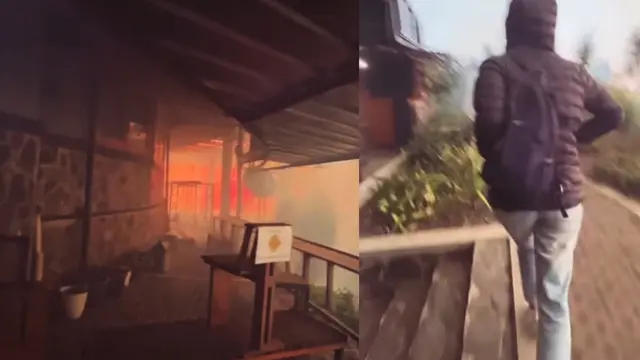 Asap Karhutla Kepung Bromo Hills, Pengunjung dan Pegawai Berlarian Keluar