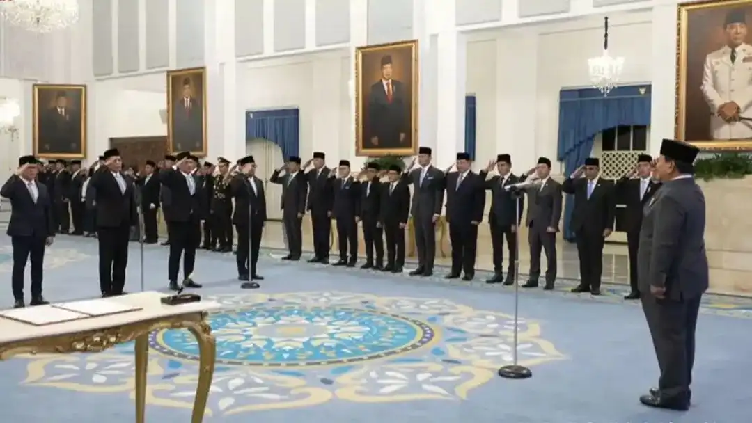 Prabowo Reshuffle Kabinet Merah Putih, Ini Daftar Menteri dan Pejabat yang Dilantik