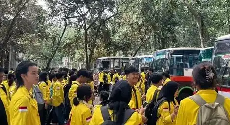 Massa Aksi Dialihkan ke DPR, Ribuan Personel Gabungan Disiagakan