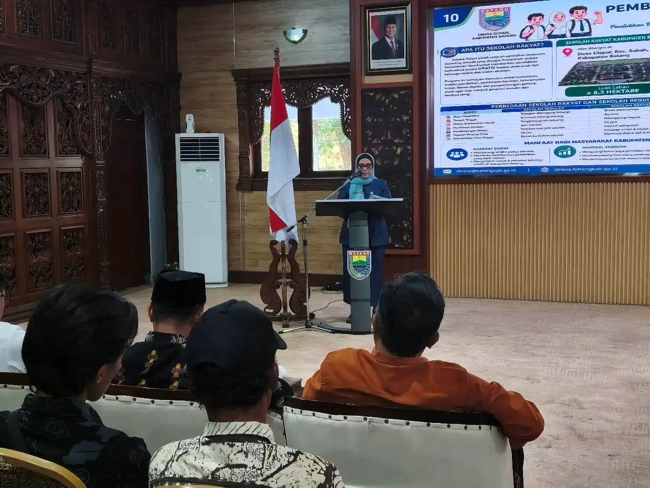 Geser Daerah Lain di Jawa Tengah, Kabupaten Batang Siap Bangun Sekolah Rakyat Oktober 2026