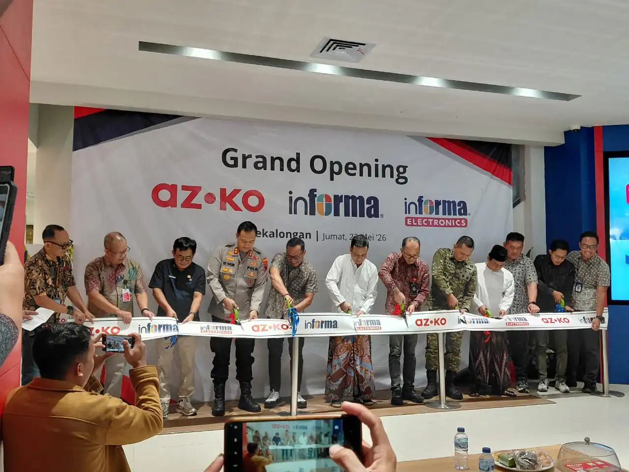 Grand Opening INFORMA Pekalongan, Wali Kota Harap Hadirkan Nuansa Batik Khas Kota Pekalongan