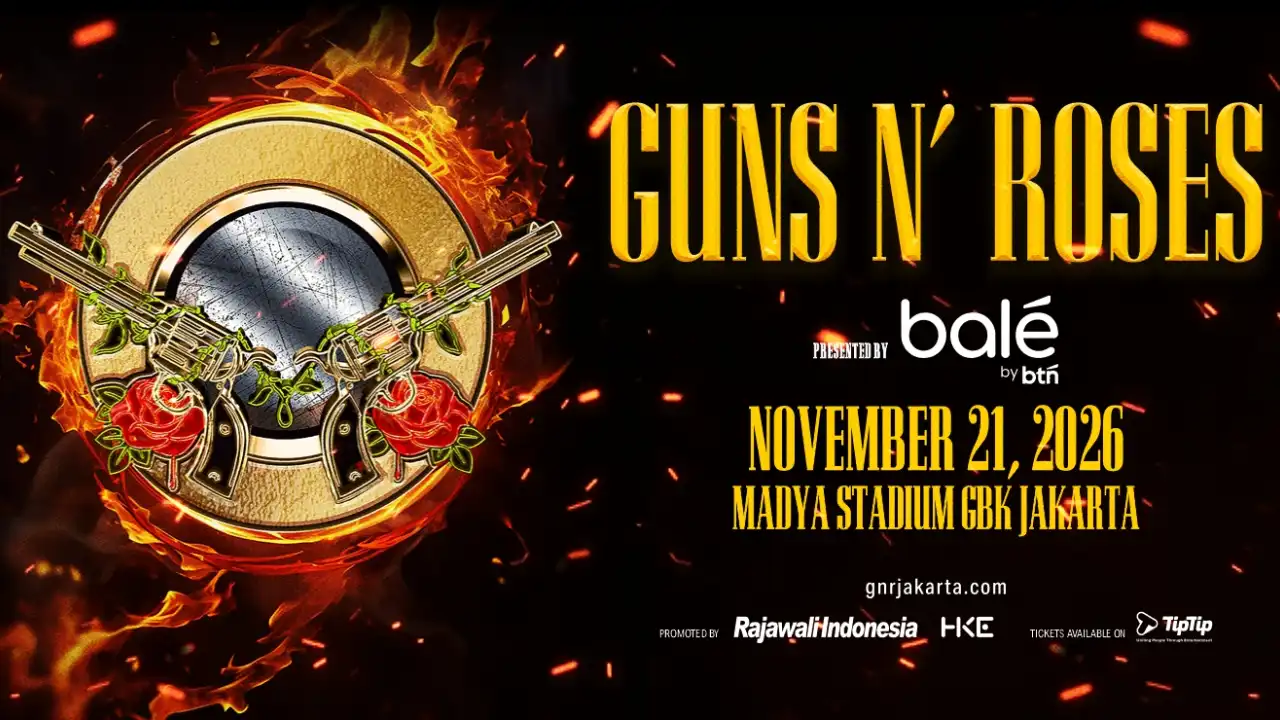 Guns N' Roses Resmi Konser di Jakarta November 2026, Catat Jadwal dan Lokasinya
