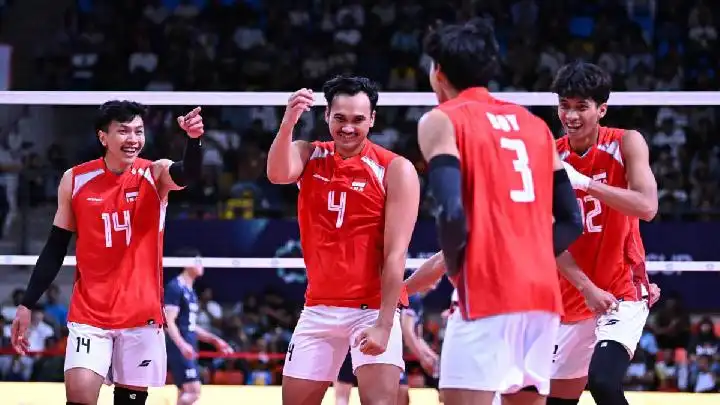Timnas Voli Putra Indonesia Juara AVC Men's Volleyball Cup 2026, Taklukkan Korea Selatan 3-0