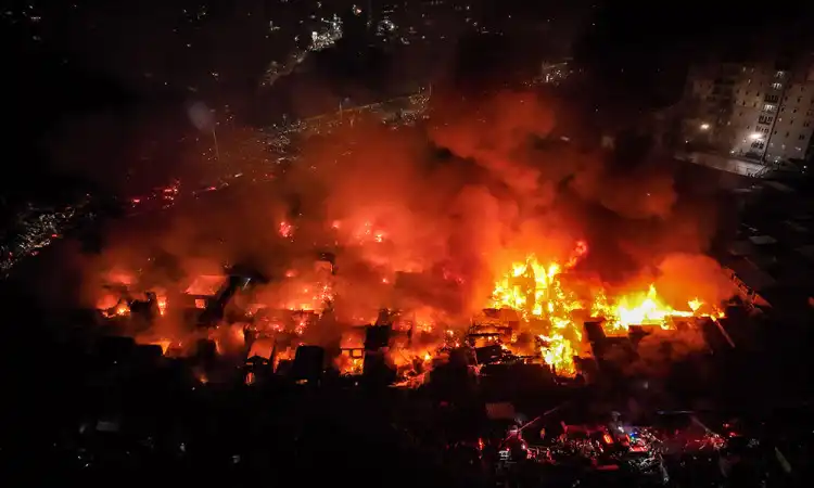 Kebakaran Landa Permukiman Padat Kemayoran, 2 RW Terdampak dan Bantuan Mulai Disiapkan