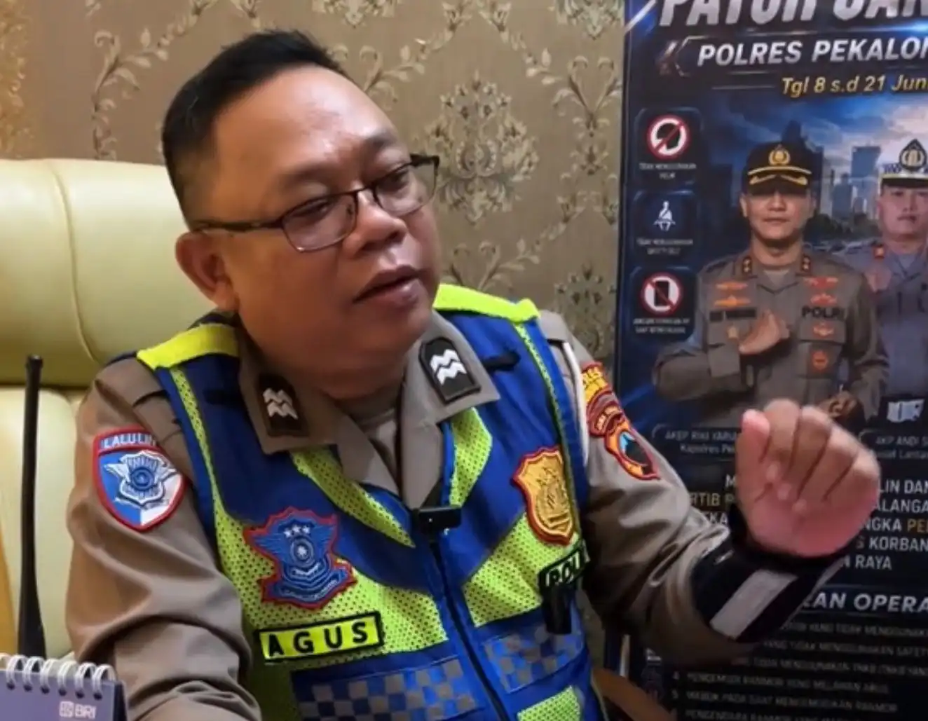 Operasi Patuh Candi akan dilaksanakan pada tanggal 8 Juni hingga 21 Juni 2026 di Kota Pekalongan.