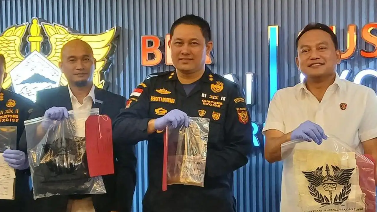 Gagal Kelabui Petugas, Emas Rp700 Juta dalam Popok Bayi Disita Bea Cukai Soetta