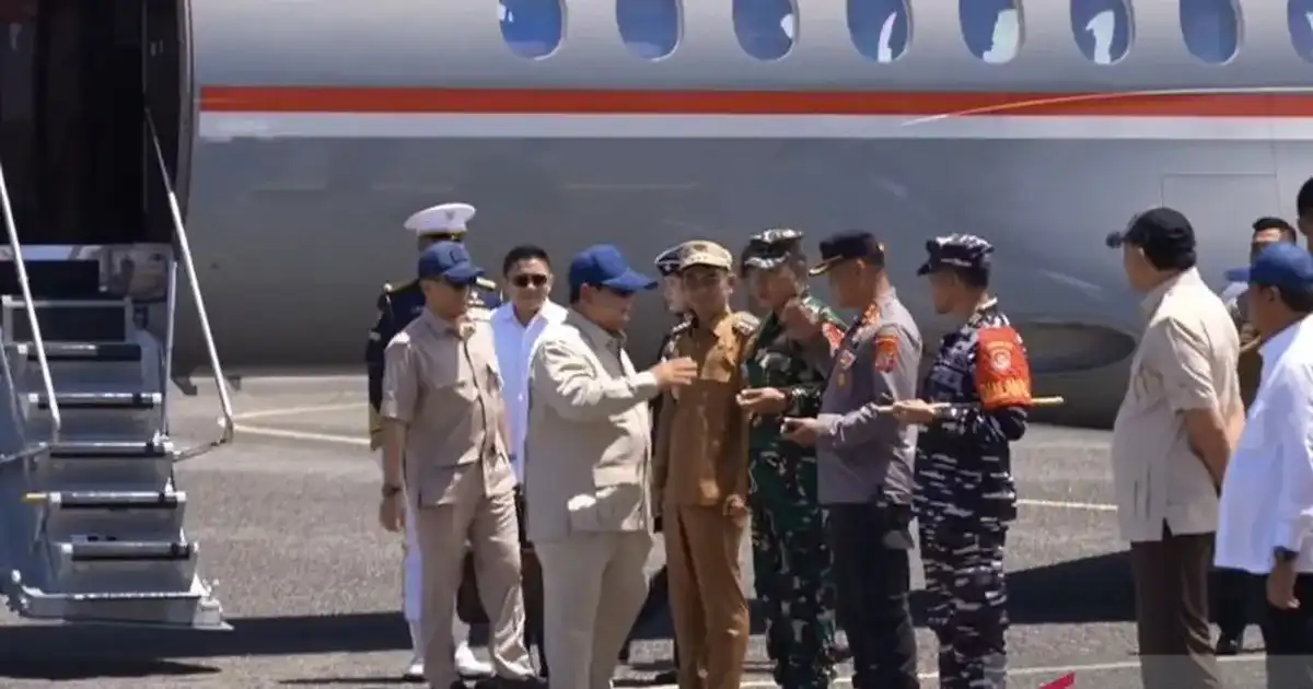 Kunjungi Titik Terluar, Prabowo Janjikan Perbaikan Puskesmas Seluruh Indonesia