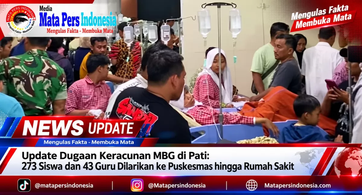 Ratusan Siswa dan Guru di Pati Diduga Keracunan Menu Makan Bergizi Gratis, Ambulans Berderet di Rumah Sakit
