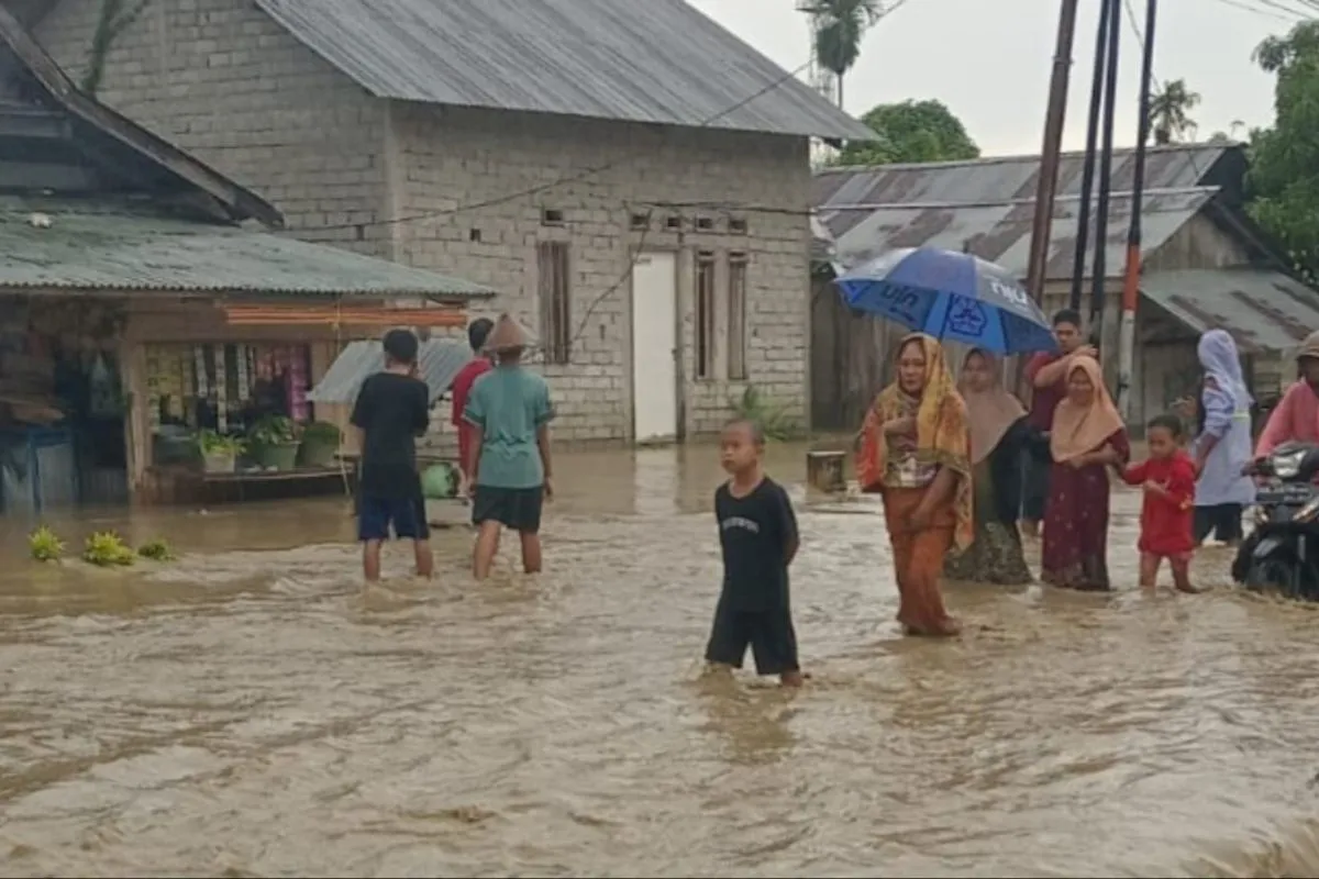 Banjir Terjang Desa Labean Sulawesi Selatan, Puluhan Rumah Warga Terendam Lumpur dan Air