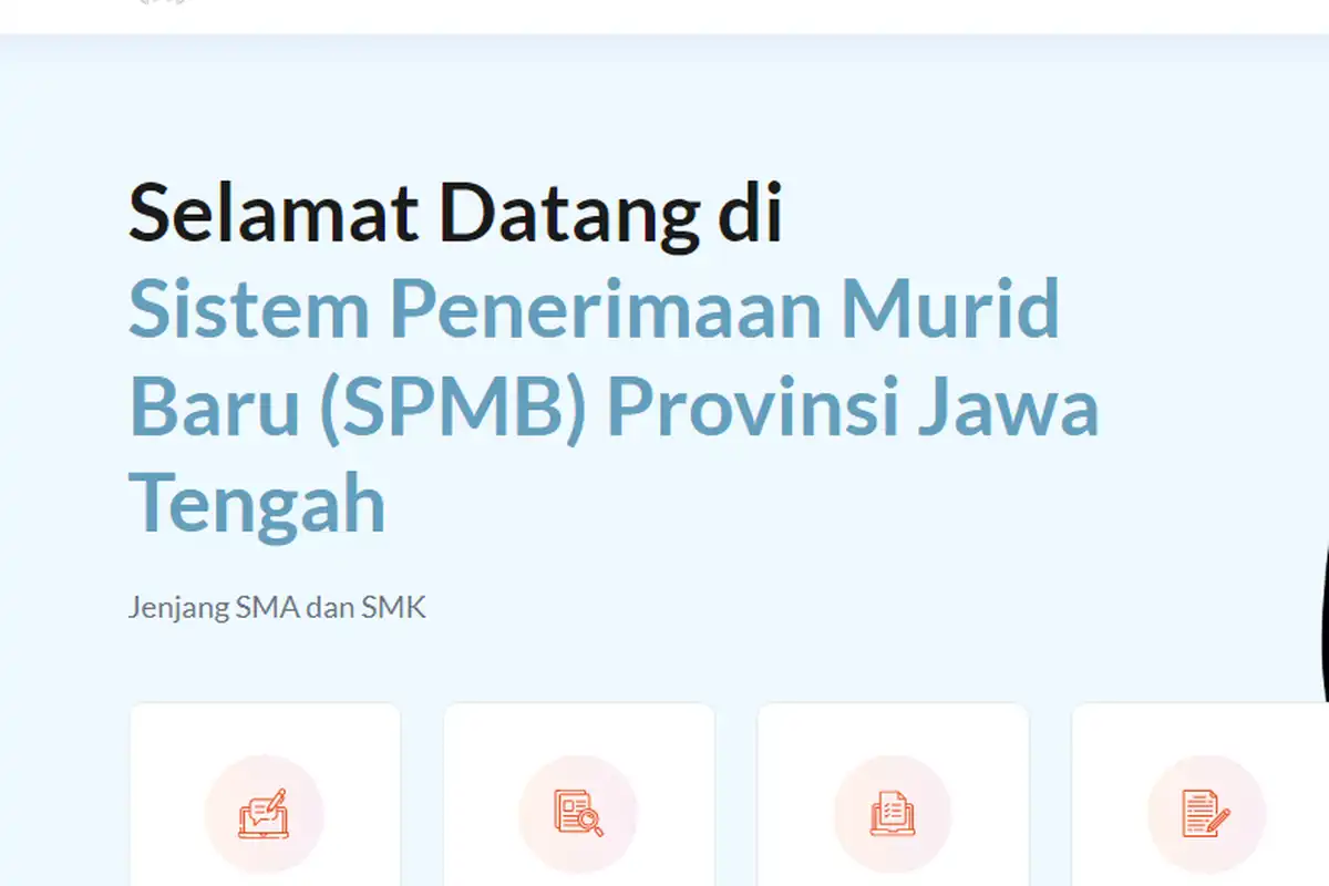 Disdikbud Jateng Tambah Kuota Khusus dalam SPMB SMA/SMK 2026, ATS dan Desa Penyumbang Lahan Jadi Prioritas