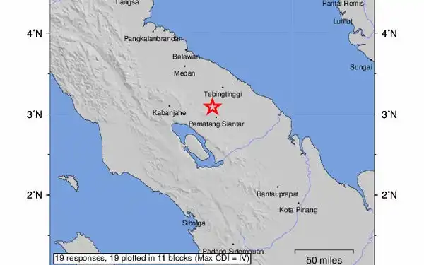 Gempa Magnitudo 6,4 Terjang Simalungun dan Pematangsiantar, Warga Panik Berhamburan