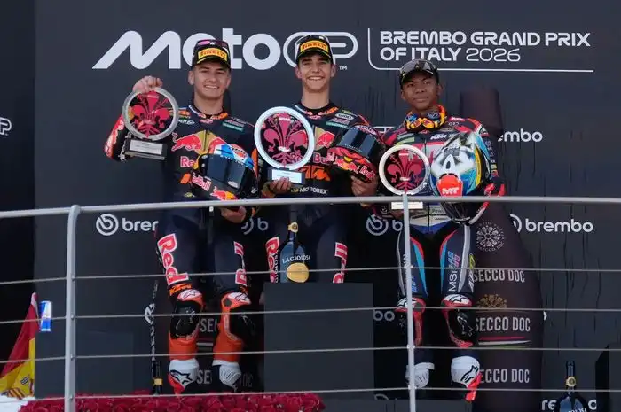 Hasil Moto3 Italia 2026: Marcos Uriarte Juara, Hakim Danish Raih Podium Ketiga!