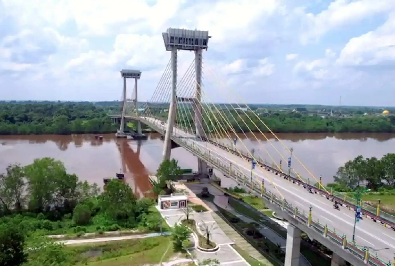 Rahasia Arsitektur Jembatan Siak yang Menjulang Tinggi dan Perannya sebagai Jalur Utama Lalu Lintas Perairan Riau