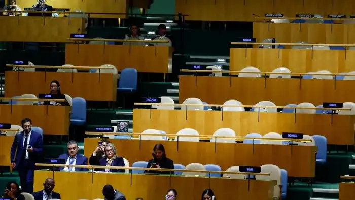 Sidang PBB Lengang: Puluhan Delegasi Walkout Saat PM Israel Naik Podium!