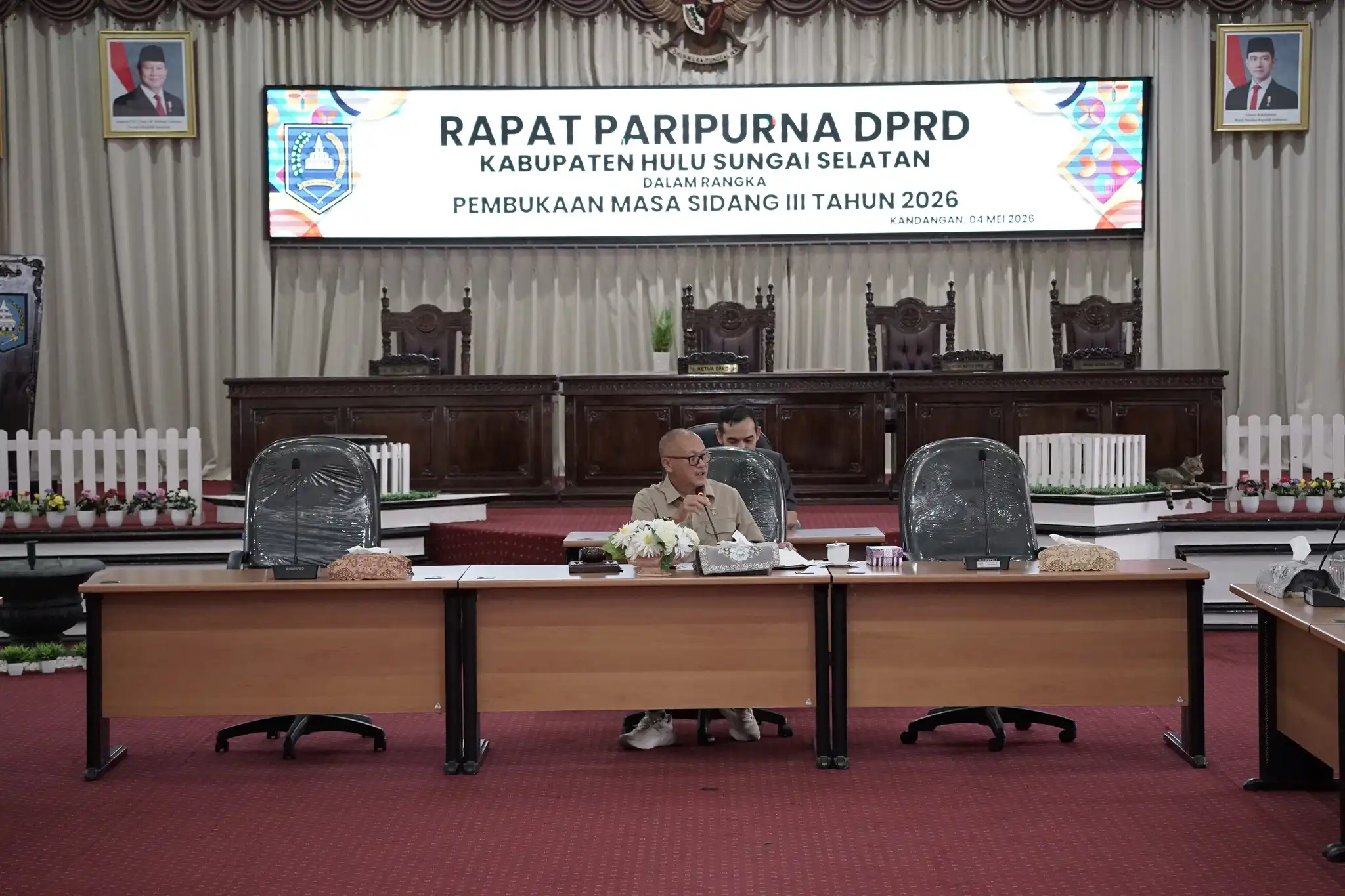 Masa Sidang III Tahun 2026 Dibuka, DPRD HSS Siapkan Pembahasan Program Daerah