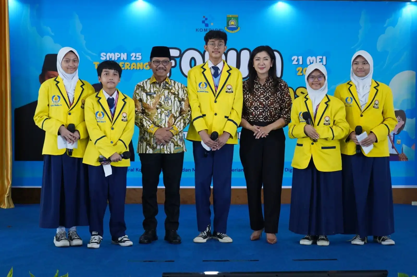 Kemkomdigi Edukasi Literasi Digital dan Internet Sehat untuk Pelajar di Tangerang