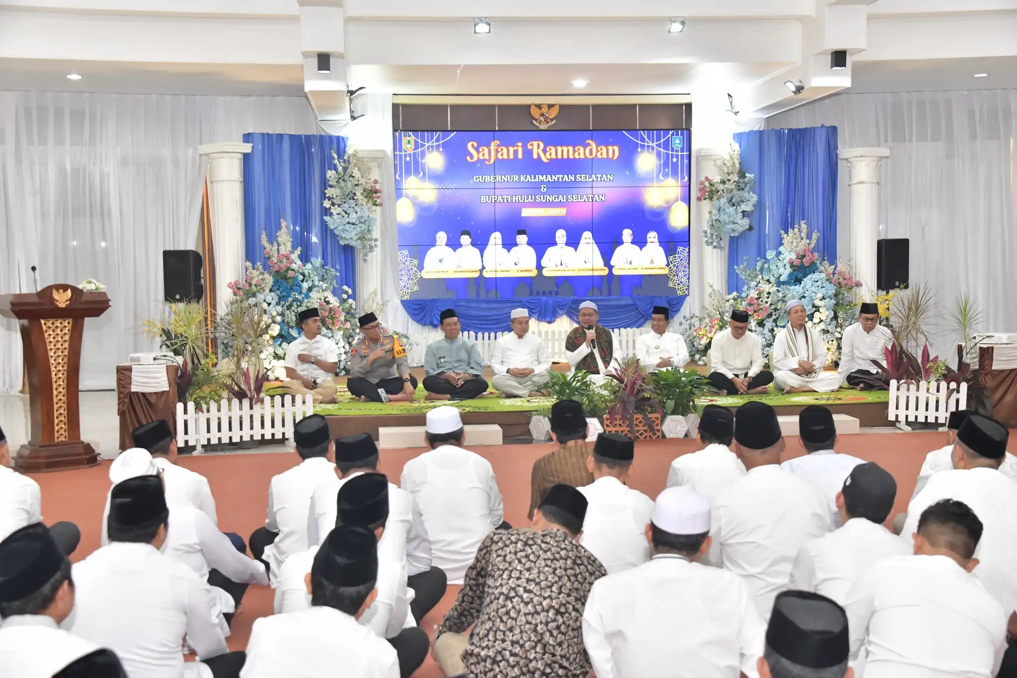 Safari Ramadan Pemprov Kalsel di HSS, Salurkan Bantuan dan Perkuat Silaturahmi