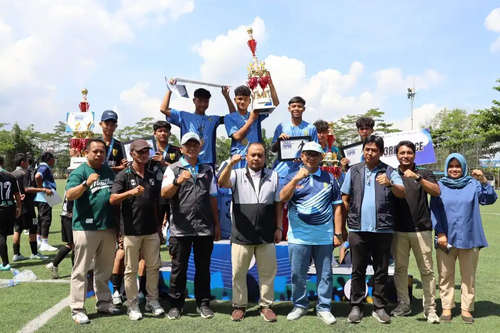 Gol Semata Wayang Antar Banjarmasin Rebut Emas Sepak Bola POPDA Kalsel 2026