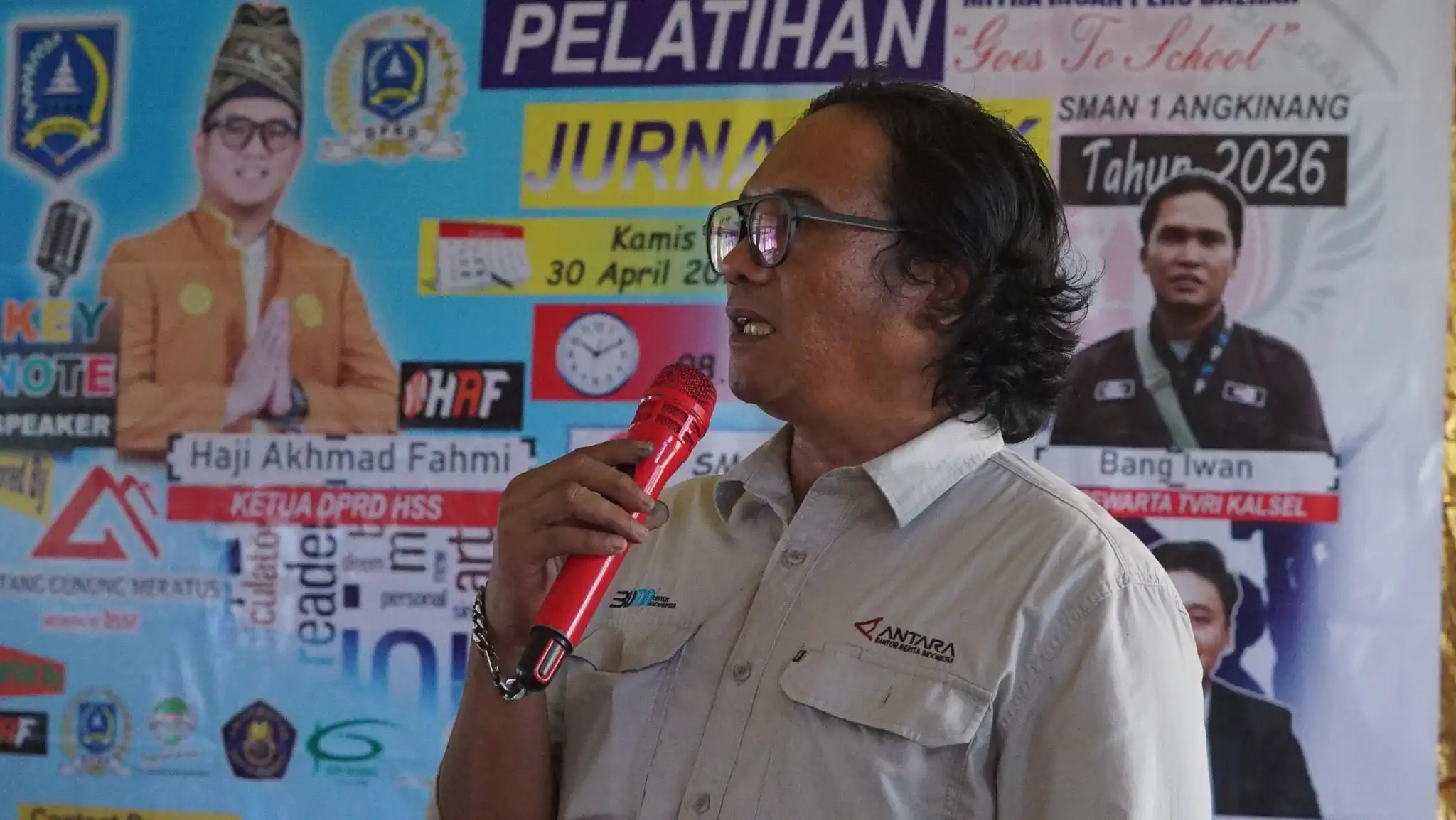 35 Siswa Ikuti Pelatihan Jurnalistik MIPD HSS di SMAN 1 Angkinang