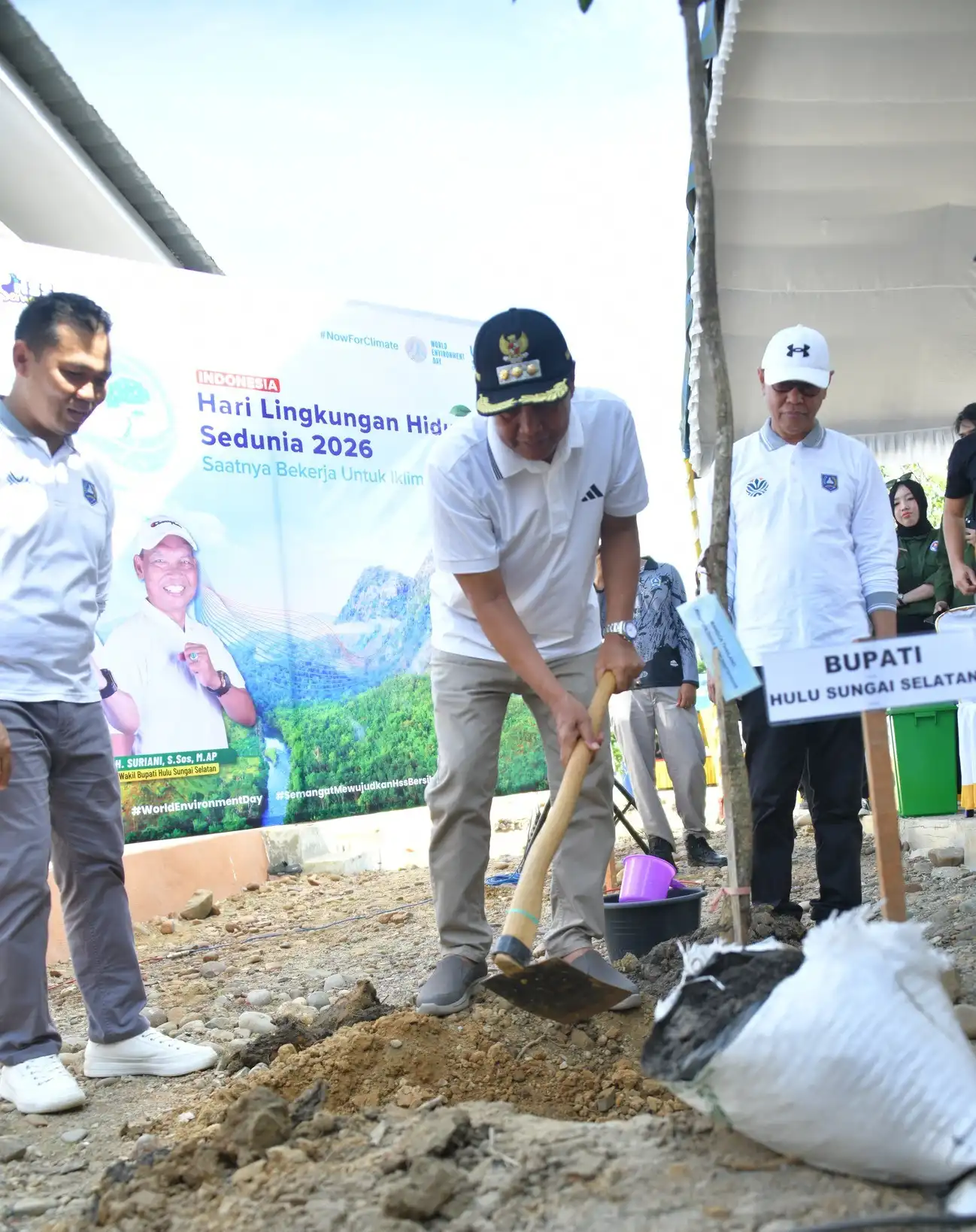 Tanam Pohon hingga Bank Sampah, HSS Peringati Hari Lingkungan Hidup Sedunia 2026