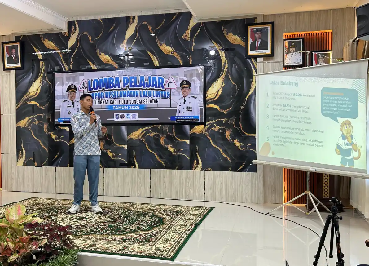 Pelajar HSS Diajak Jadi Pelopor Keselamatan Berlalu Lintas