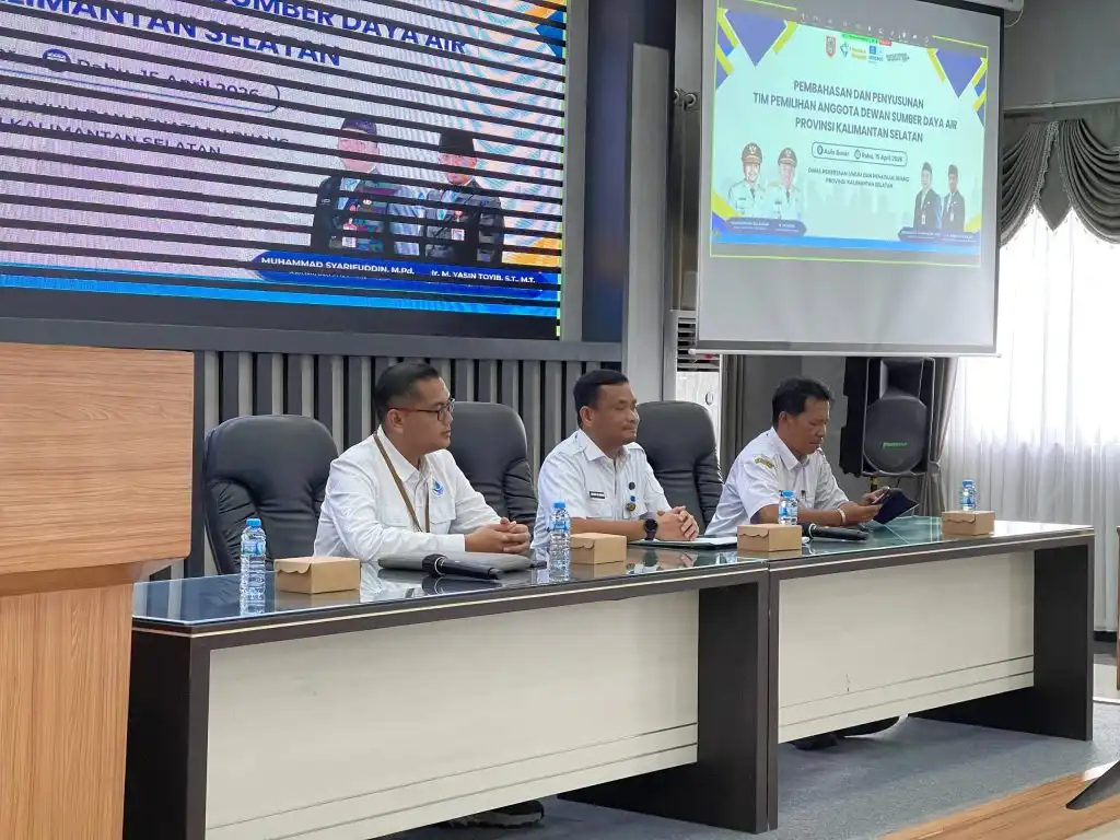 Tim Pemilihan Dewan SDA Kalsel Disusun, Fokus Atasi Banjir hingga Kekeringan