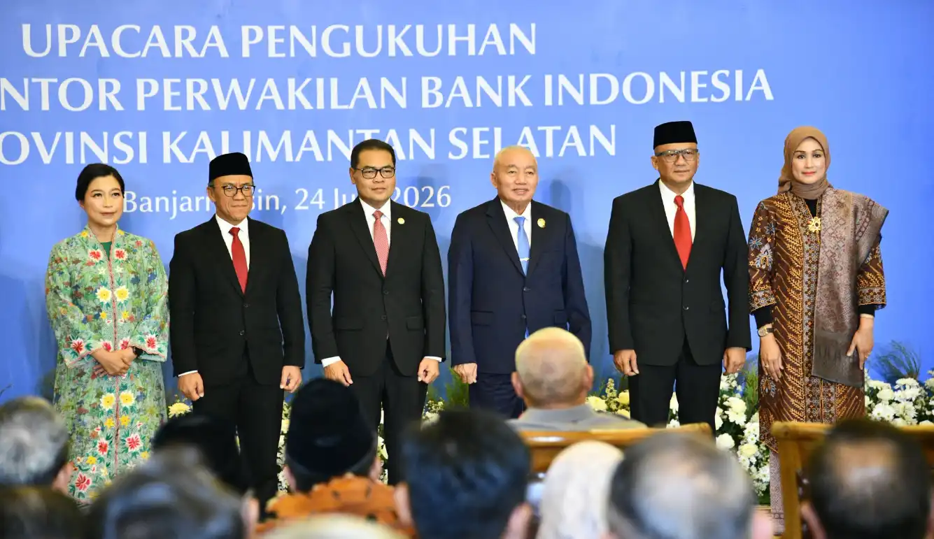 Haris Munandar Dikukuhkan sebagai Kepala BI Kalsel, Ini Fokus Kerjanya