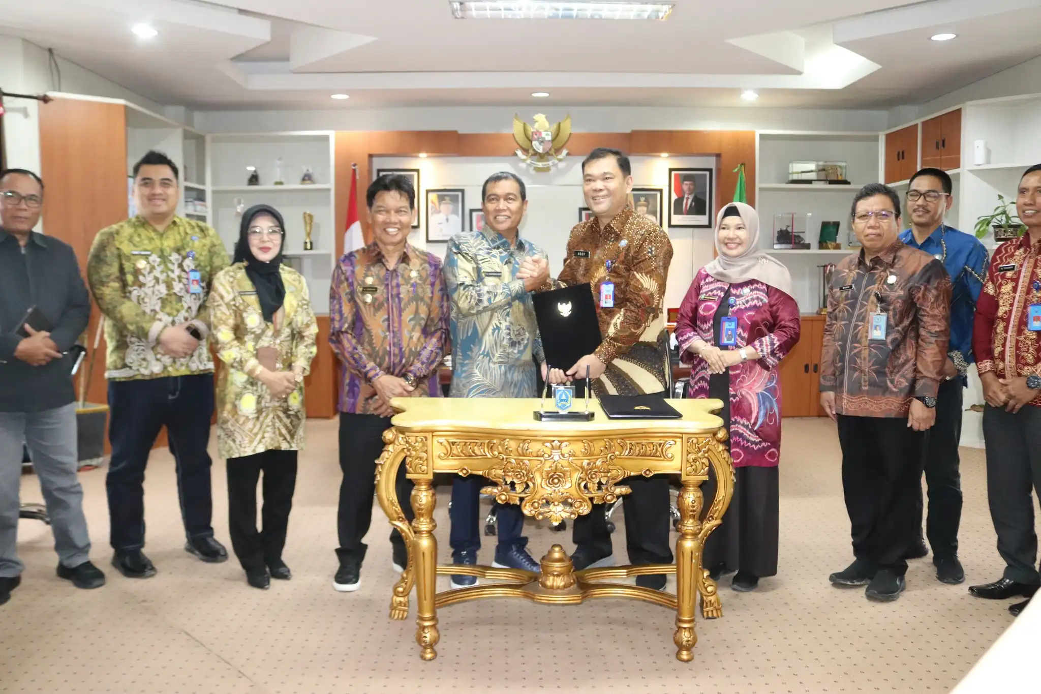 Pemkab HSS Komitmen Dukung P4GN, Teken Kesepakatan dengan BNN Kalsel