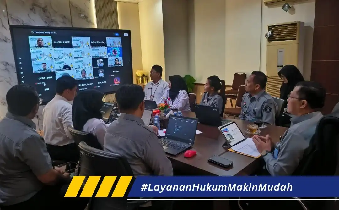 Nilai Sempurna Diraih, Kinerja Layanan KI Kemenkum Kalsel di Triwulan I 2026 Jadi Sorotan